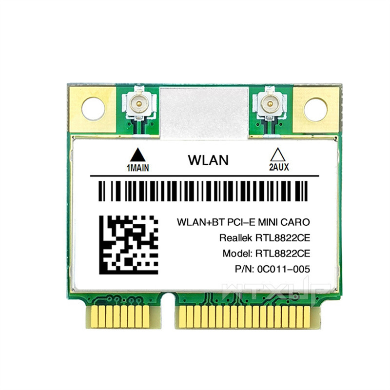 RTL8822CE 1200Mbps 2.4G/5Ghz 802.11AC WiFi Card Network Mini PCIe Bluetooth 5.0 Support Laptop/PC