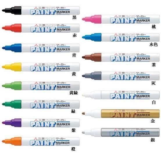 

Ready- Uni Paint Marker Mitsubishi Px-20 Spidol Permanent Oil Based