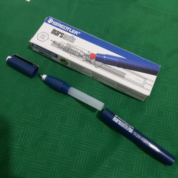 Ready- Staedtler 700 Pen Rapido Marsmatic Made In Germany Asli 0,25 Plus Reffil Hitam Lihat Foto