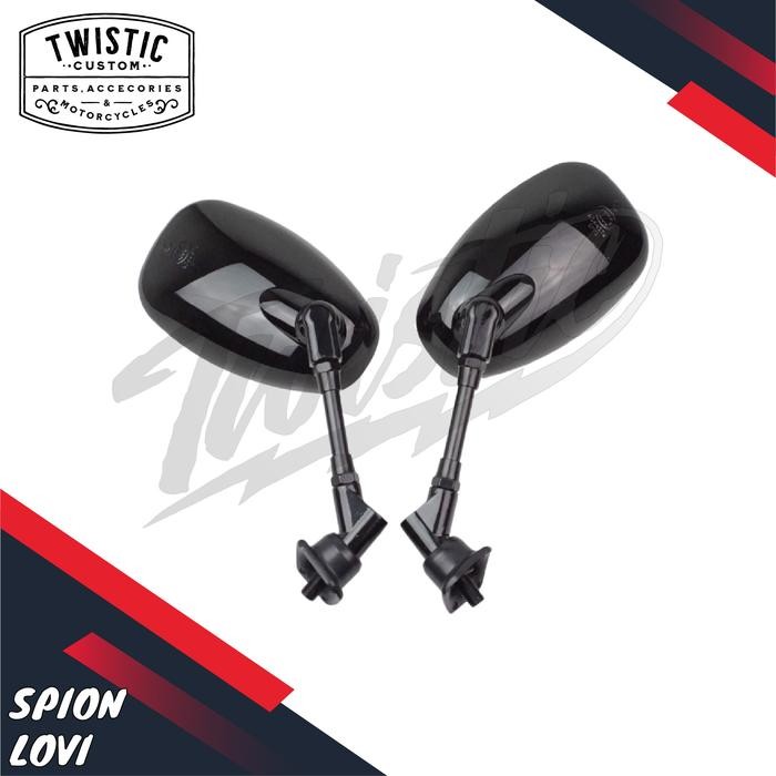 Spion Oval Lovi Motor Benelli Patagonian Eagle 250 Keeway SCR 250 Kawasaki Vulcan Honda Rebel 500