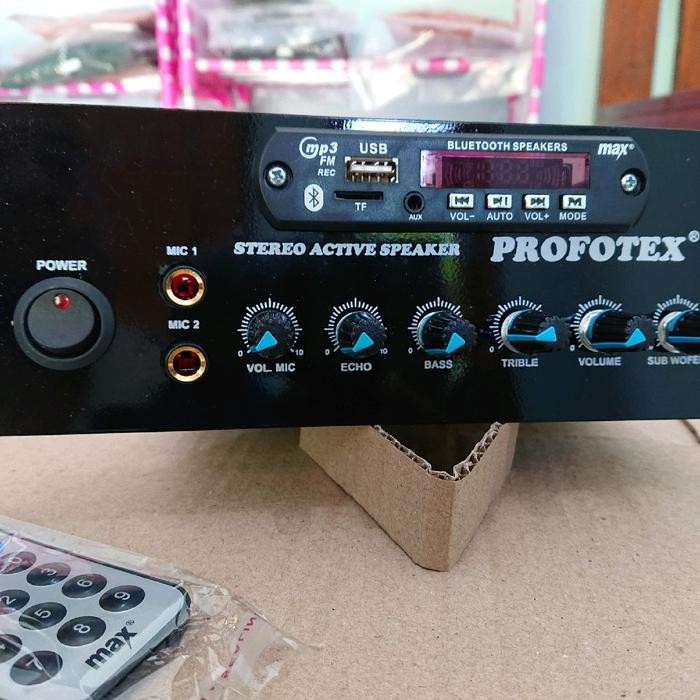 Cod Modul Kit Rangkaian Speaker Aktif Stereo Subwoofer Plus Echo Dan Usb Player Bluetooth Amplifier