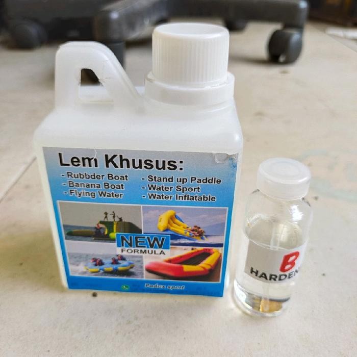 padox hypalon lem rubber khusus hipalon 500ml boat lem perahu karet hipalon pvc lem banana boat lem