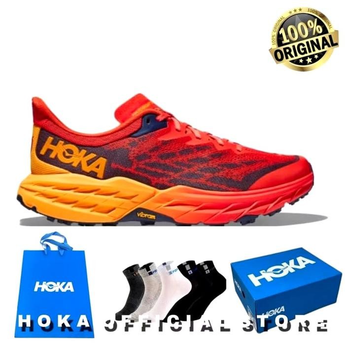 HOKA ONE ONE / SPEEDGOAT 5 WIDE FIESTA / FREE PAPERBAG / ORIGINAL 100%