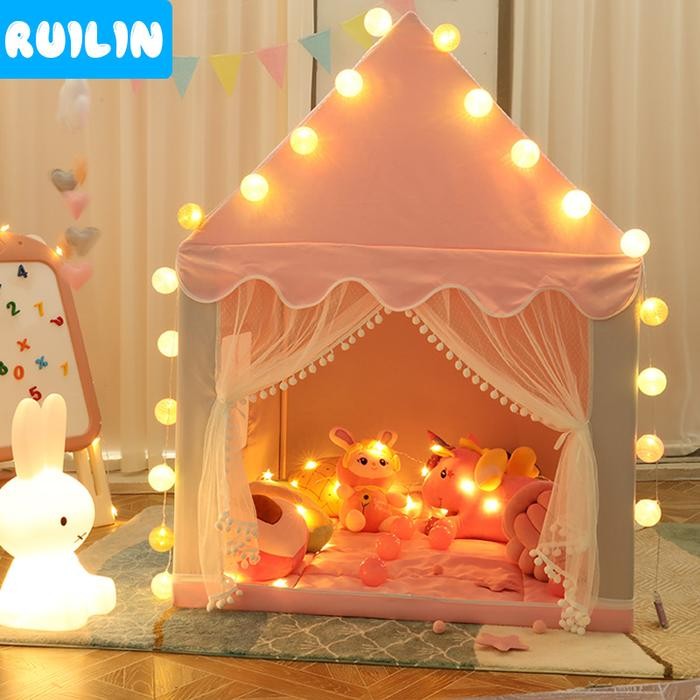Ruilin Tenda Bermain Anak Tenda Anak Serbaguna Tenda Princess Jumbo