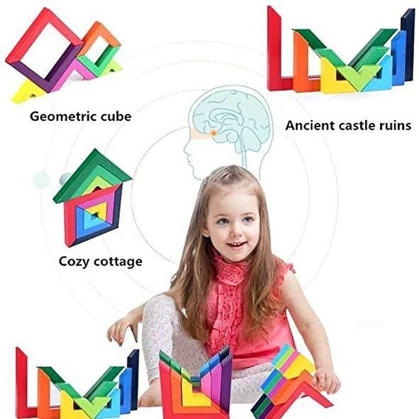 Zoetoys Triangle Bracket Mainan Edukasi Mainan Anak Edutoys