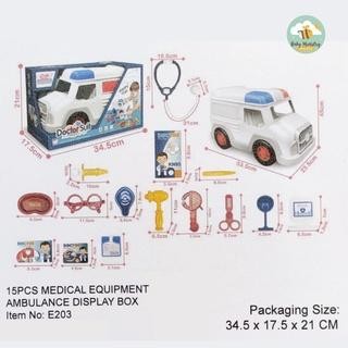 Yofi Doctor Suit Fun Medical Play Toys / Mainan Anak