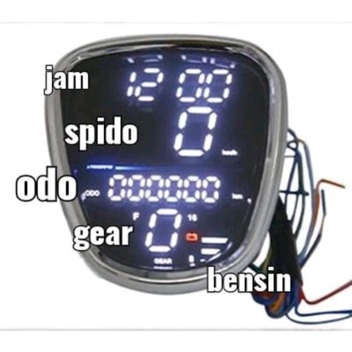 SPEDO/SPEEDOMETER HONDA C70 DIGITAL ODOMETER *