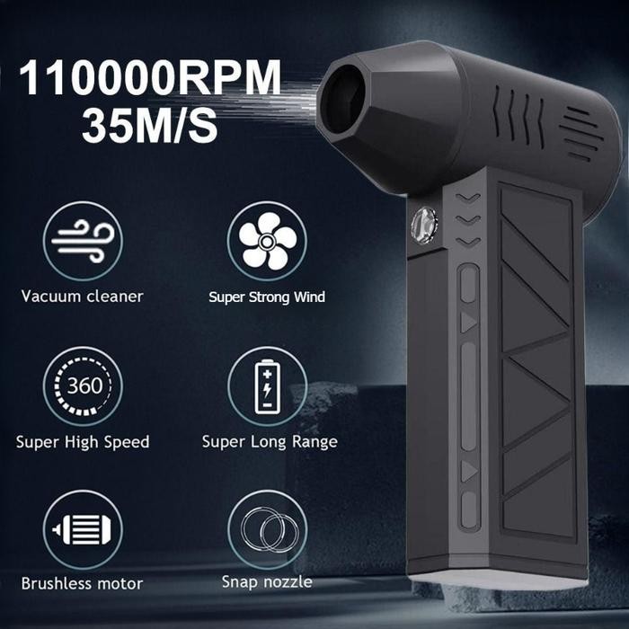 Jet Fan Turbo/Mini Turbo Jet Fan Turbo Violent Fan 3 Gear Adjustable High Speed Duct Fan Air Blower