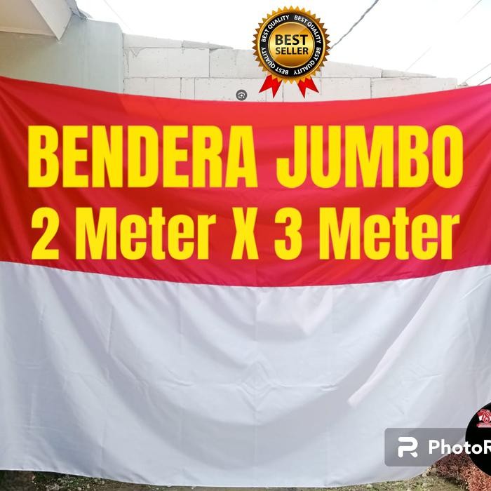 bendera jumbo merah putih