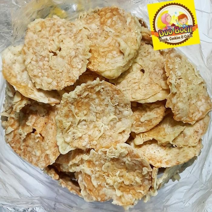 

New Keripik Tempe Tepung Gurih Crispy 250 Gram - Duo Bocil Snack