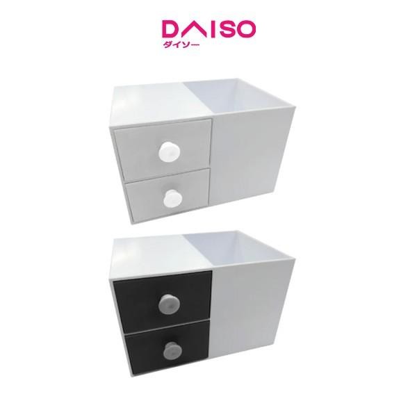 

Daiso Drawer for small items (with pen stand) Black-White