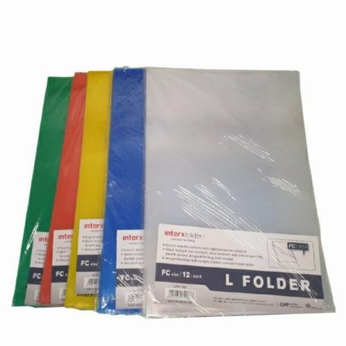 

MAP PLASTIK L UKURAN FOLIO 100F 1 PAK ISI 12 PCS MAP BENING