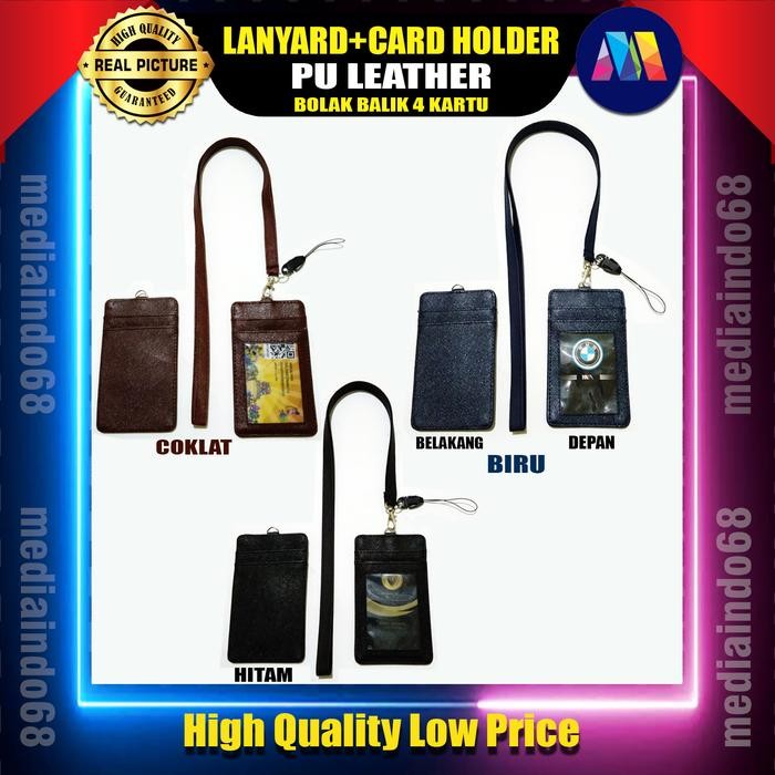 

Id Card Holder PU LEATHER Berkualitas Harga Murah