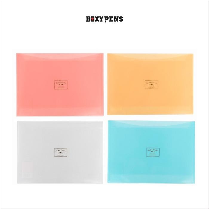 

Kokuyo Pastel Cookie Double Pocket Folder A4 WSG-KUCW311