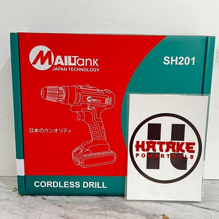 TERMURAH MESIN BOR BATERAI 21V MAILTANK SH201 CORDLESS DRILL 21VOLT MAILTANK SH-201 CORDLES BOR