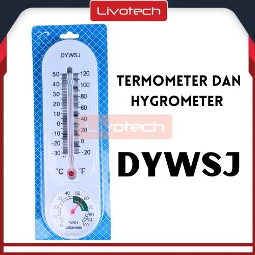 Termometer Higrometer Ruang Thermometer Hygrometer Analog Raksa DYWSJ *