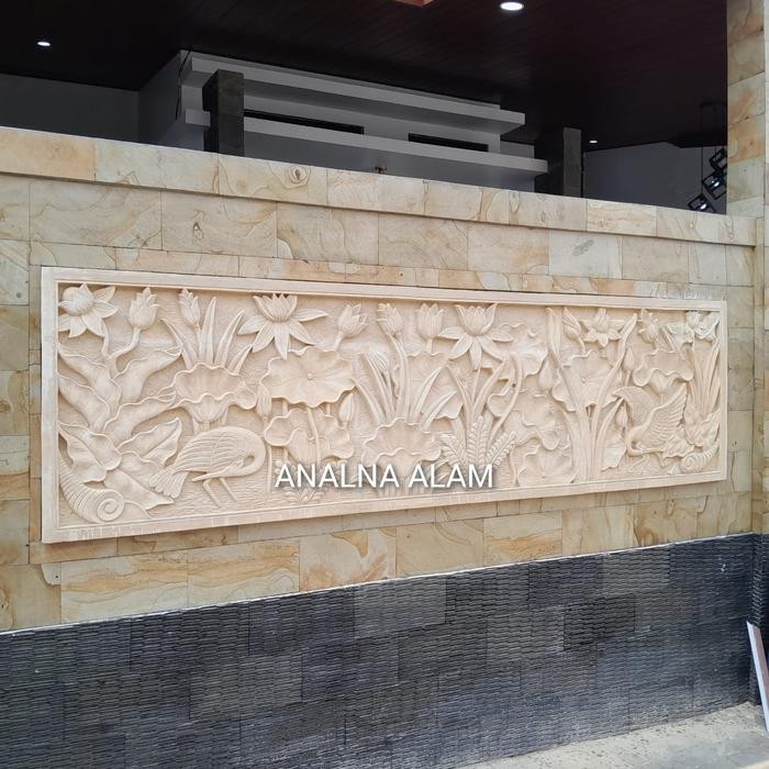 relief ornamen paras yogya batu alam *
