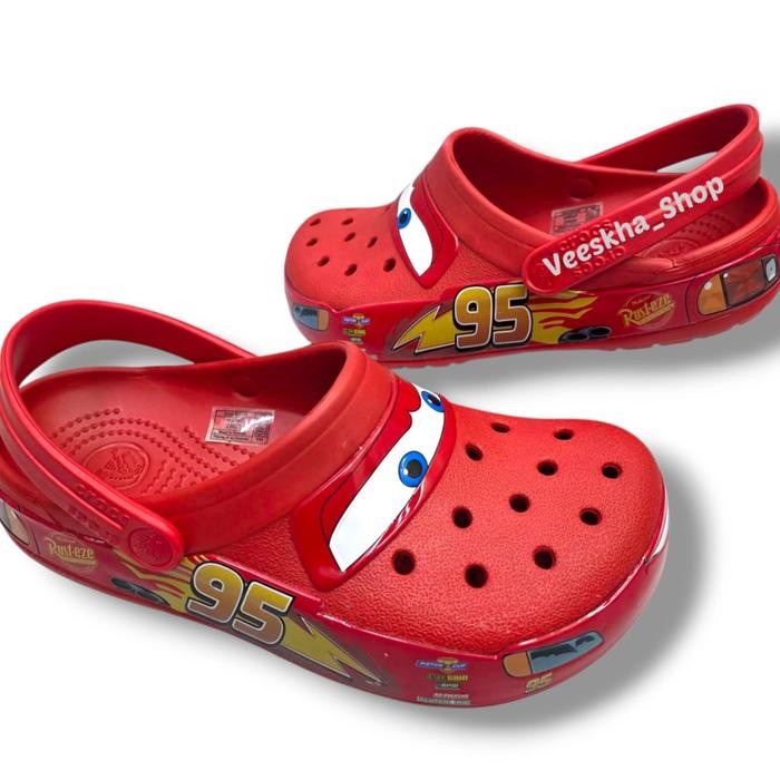 CROCS CARS MCQUEEN DEWASA/CROCS CARS MCQUEEN/CROCS CARS/SANDAL CROCS/CROCS *