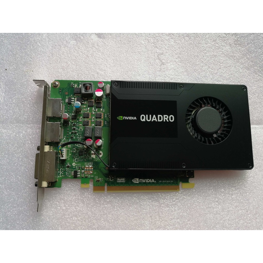 90%New Original Quadro K2200 graphics card 4GB Professional drawing CAD/PS design 3D modeling