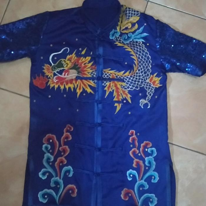 baju Wushu bordir &payet tipe RC