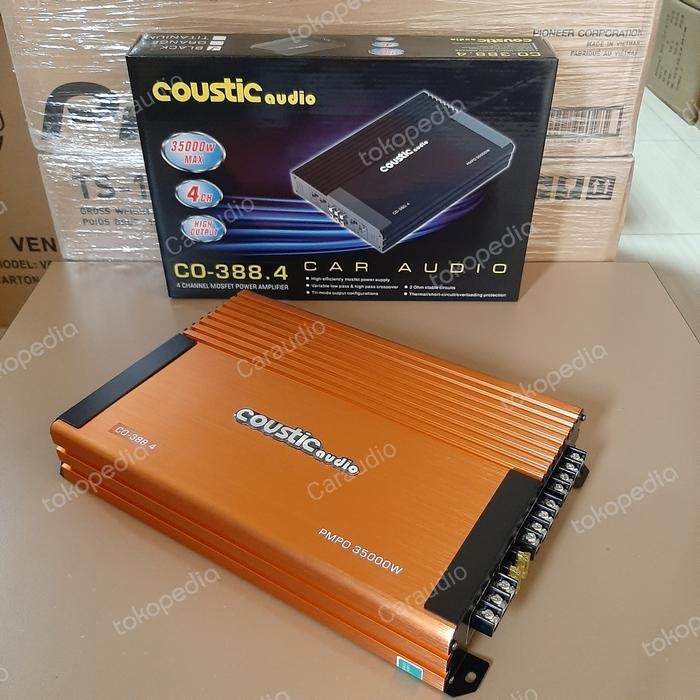 AMPLIFIER 4 CHANEL COUSTIC CO-415 POWER 4 CHANEL COUSTIC CO-415