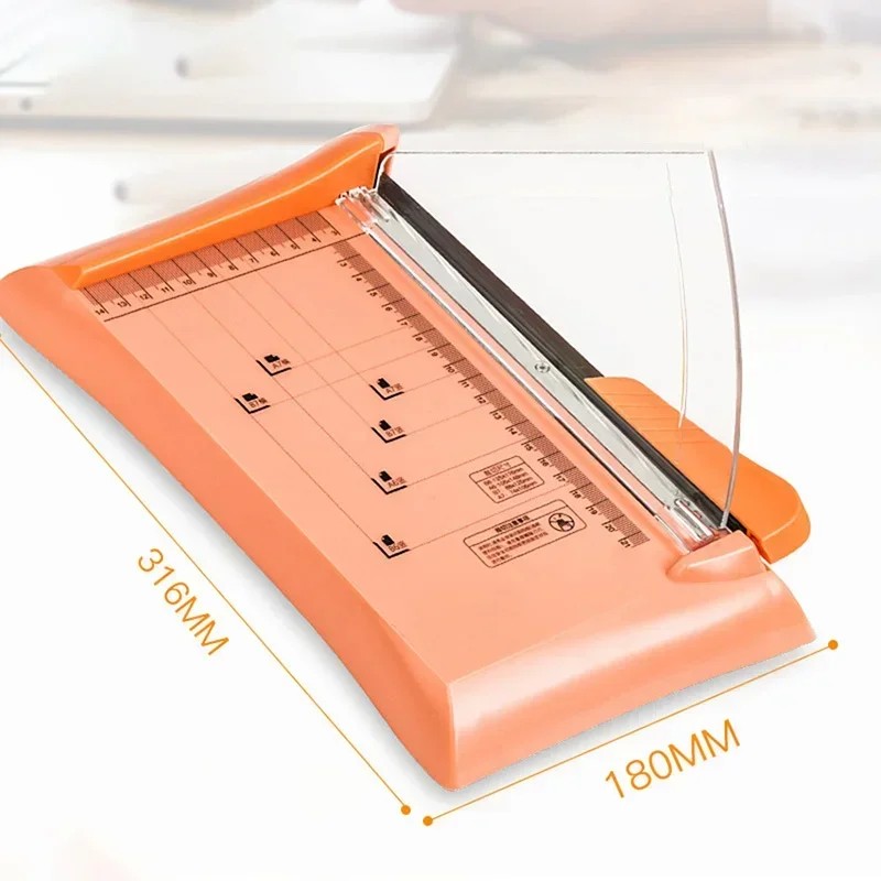 

Paper Cutter, A5 Paper Craft Cutter Portable Home Paper Trimmer for Cut Gift Card, Coupon, Label,