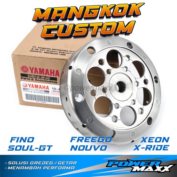 Promo Mangkok Ganda Xride Fino Soul Gt Xeon Freego 115 125 Custom Ori Kartel Bubut Racing Modifikasi