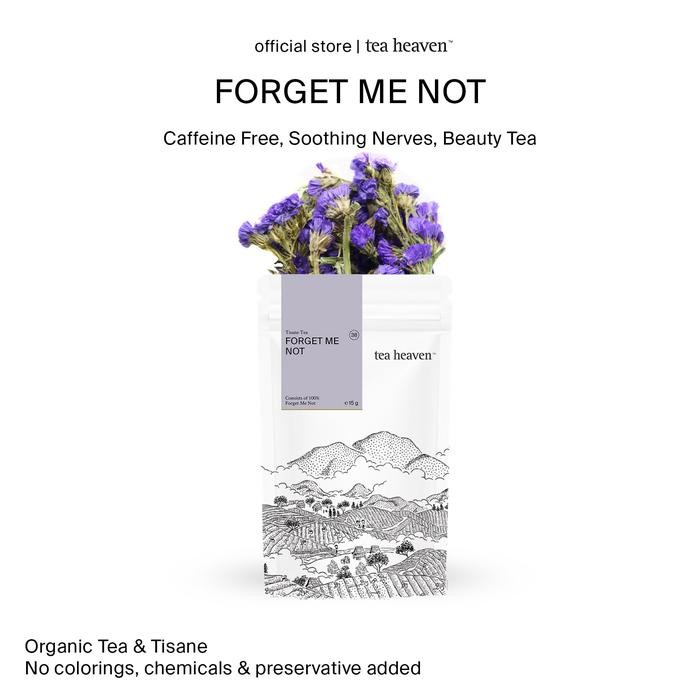 

Forget Me Not Tea Flower Tisane Teh Bunga Herbal