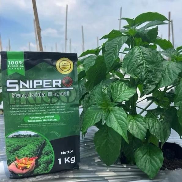 Promo Trico Sniper 1Kg Fungisida Hayati, Bakterisida Hayati, Pupuk Hayati 3 In 1 Pengendali