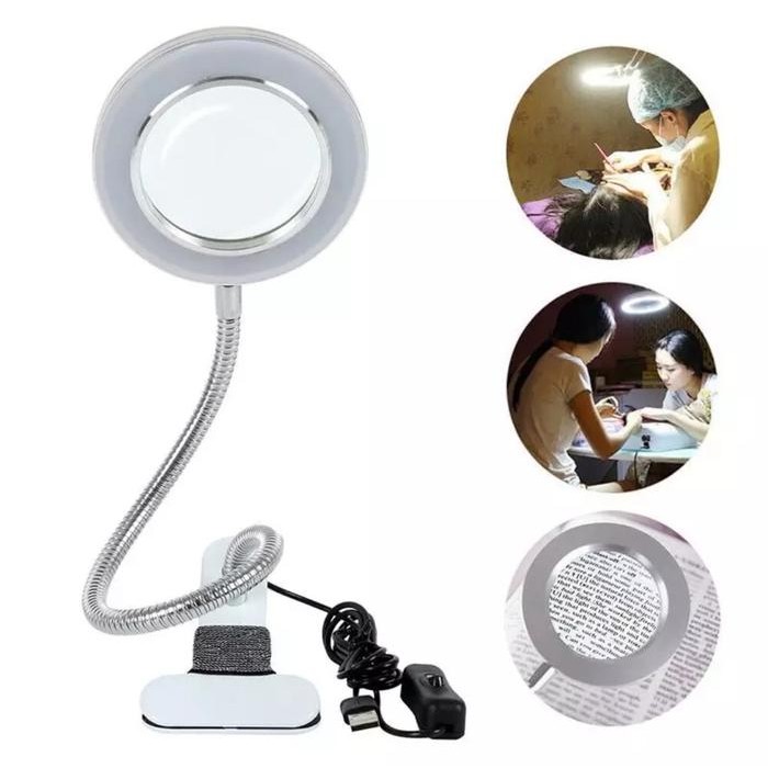

Avpro Avs11M8X Multifunctional Magnifying Glass 8X W Led Lamp 11Cm 10W