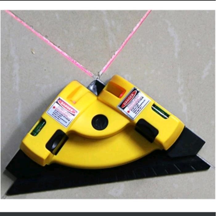 

Laser Siku Sudut Leveling 90 Derajat Laser Merah Waterpass Laser