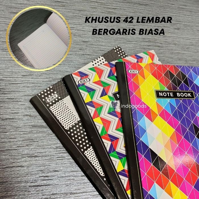 

Terlaris- Buku Tulis Sekolah Warna Kiky 38 - 1 Pack Pilih Motif Karakter ( Isi 10 Pcs Buku Tulis )