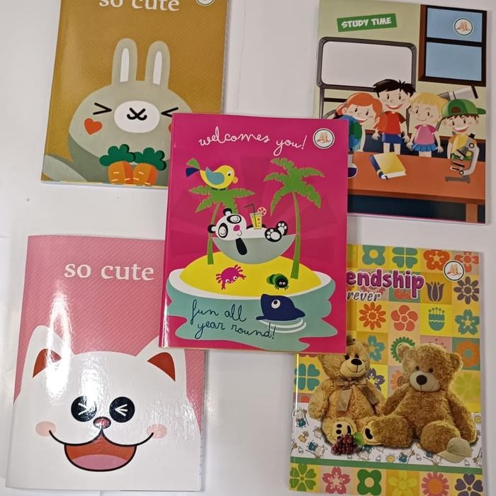 

Terlaris- Buku Tulis Aa 100Lembar (1 Pack Isi 5 Buku )