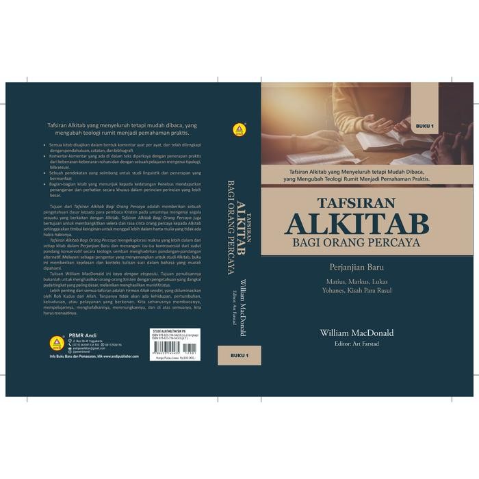 

Promo Tafsiran Alkitab Bagi Orang Percaya 1 (Hardcover) Terlaris