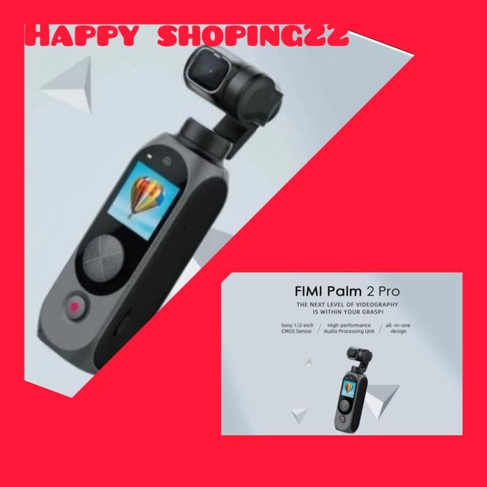 Fimi Palm 2 Pro 4K 3-Axis Gimbal Camera Stabilizer Pasti Diskon