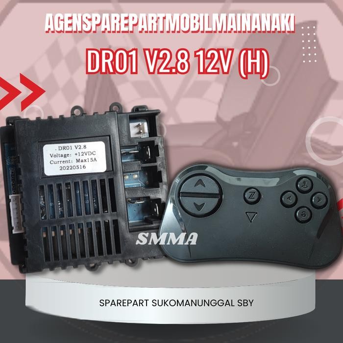 Receiver+Remot Control Bluetooth 12V Mobil Mainan Aki Pliko, Bmw, Merc
