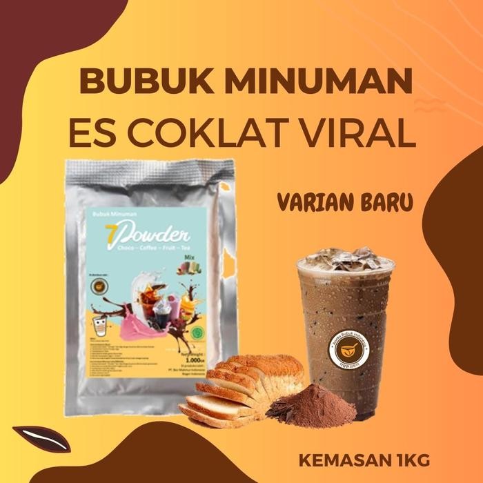 

Bubuk Minuman Es Coklat Viral Mix 1Kg - Serbuk Es Choco Viral 1Kg