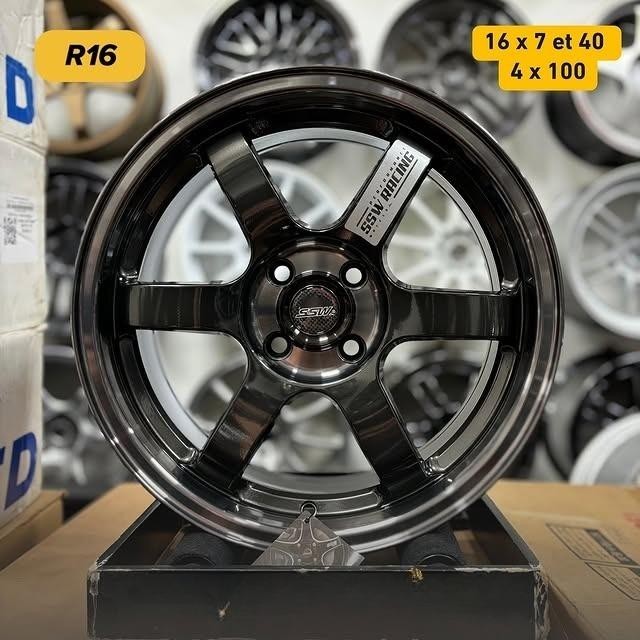 velg mobil ring 16 SSW TE37 ORIGINAL THAILAND LEBAR 7 ET 40 velg r16 Raize city jazz yaris soluna