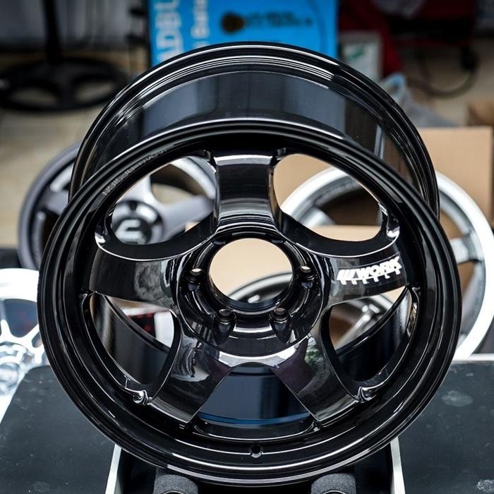 velg racing mobil ring 18 WORK MISTER velg racing mobil R18 velg racing Pajero velg mobil Fortuner