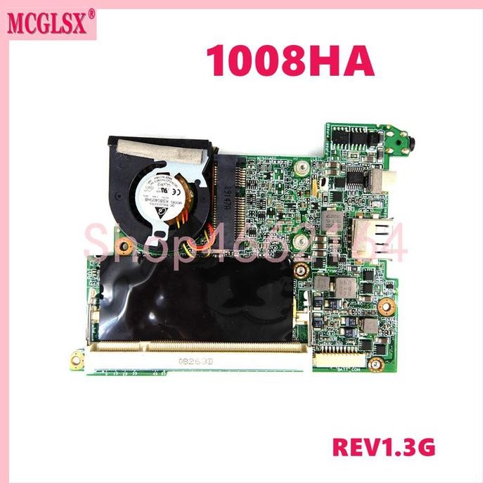 1008HA With N280 CPU Mainboard For ASUS EeePC 1008HA 1008P Laptop Motherboard 100% Tested Working OK