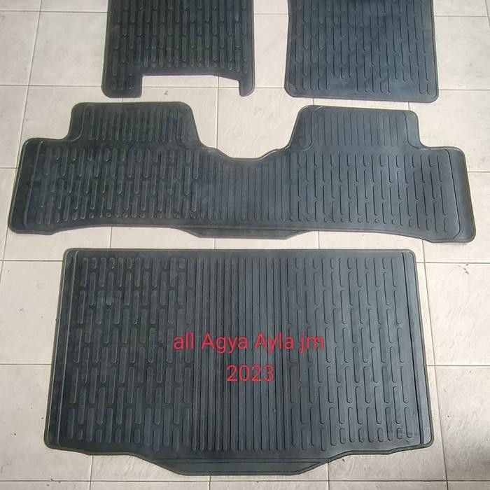 Karpet Karet Mobil Set Agya / Ayla Jm