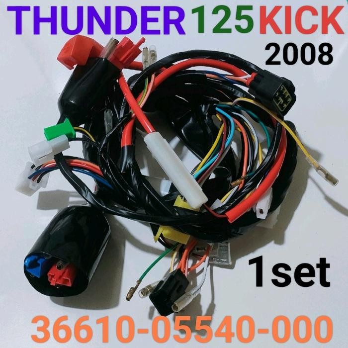 Cuci Gudang Kabel Body Thunder / Thunder 125 Kick 2008