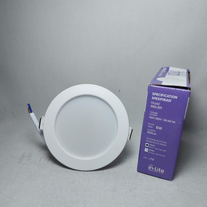 (Expert) Led Panel Intech Downlight 6 watt