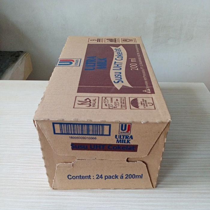 

(Expert) SUSU ULTRA MILK COKELAT 200 ML 200ML DUS KARTON (1 DUS ISI 24 PCS) / SUSU ULTRA UHT RASA