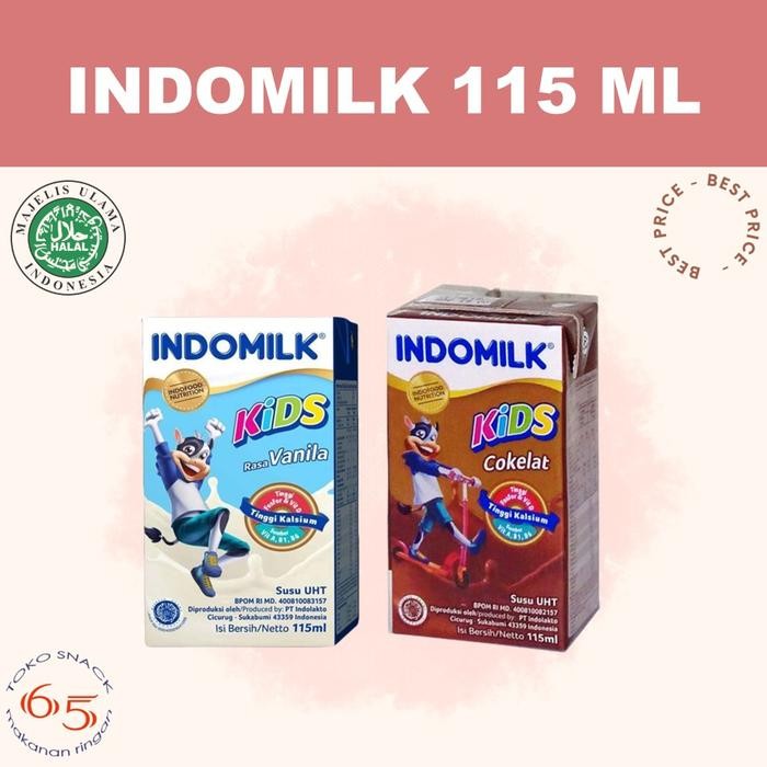 

(Expert) indomilk kid kotak 115 ml. Susu uht. DUS