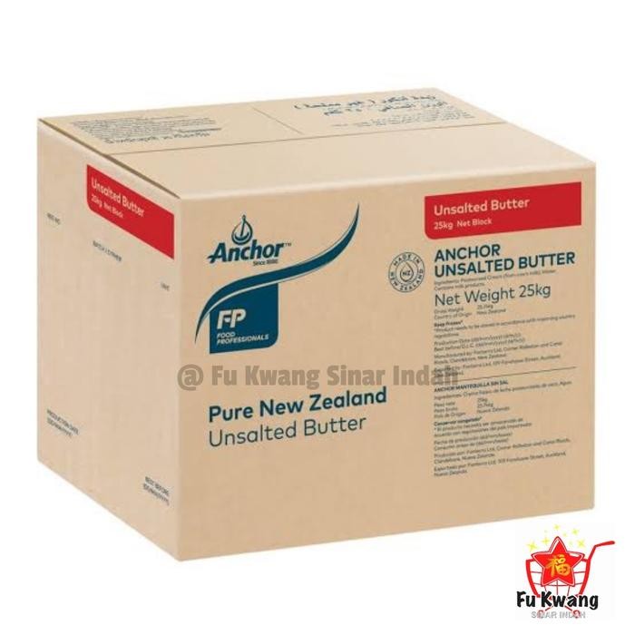 

(Expert) Anchor Unsalted Butter 500 gram gr g 500gr 500g / Butter Anchor / Anchor Butter / Mentega