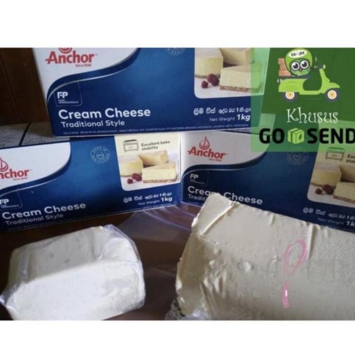 

(Expert) Anchor cream cheese 500gr /cream cheese anchor