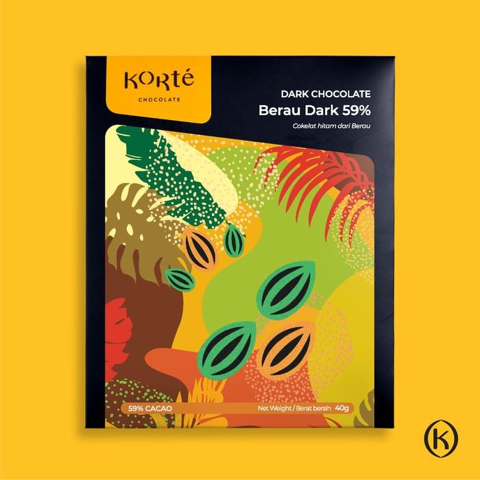 

(Expert) Korte Berau 59% Dark Chocolate Bar