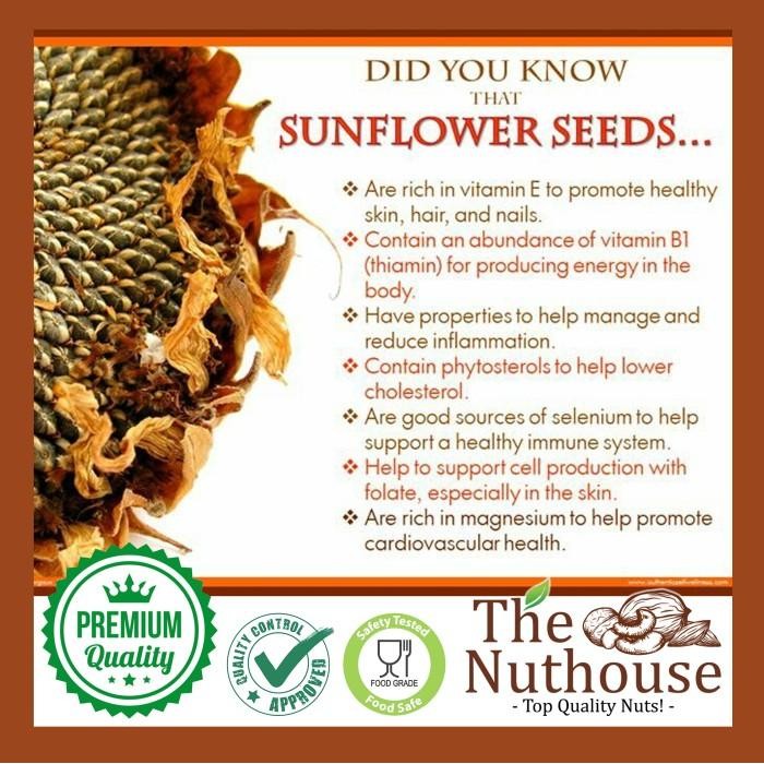 

(Expert) 500gr Sunflower Seeds Roasted / Biji Bunga Matahari Panggang (Oven)
