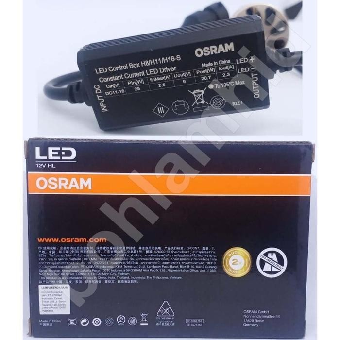 T-LED OSRAM YCZ H11 H16 H8 Golden Yellow 3000K 25W Kuning Lampu Mobil